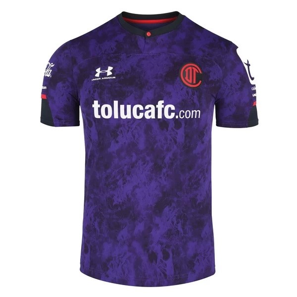 Tailandia Camiseta Deportivo Toluca 3ª 2021/22 Purpura